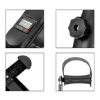 Mini bicicleta de pedales con pantalla LCD para ejercicio en casa