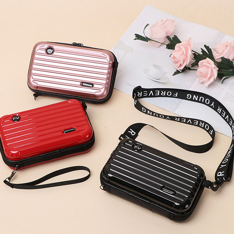 Mini bolso maleta para mujer