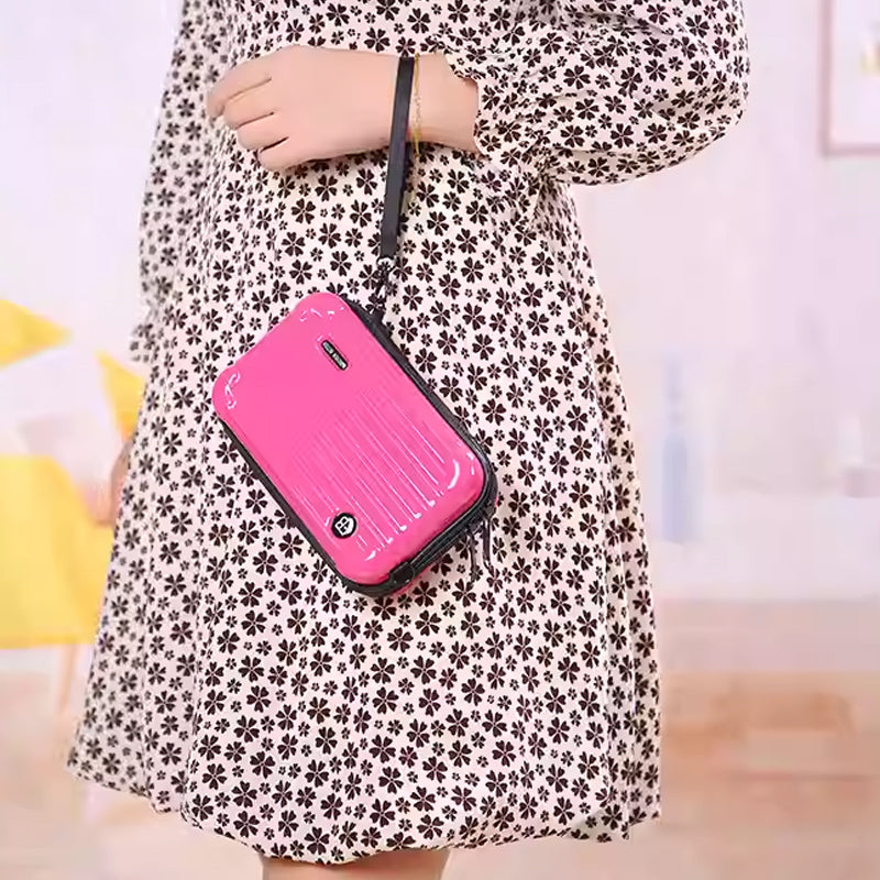 Mini bolso maleta para mujer