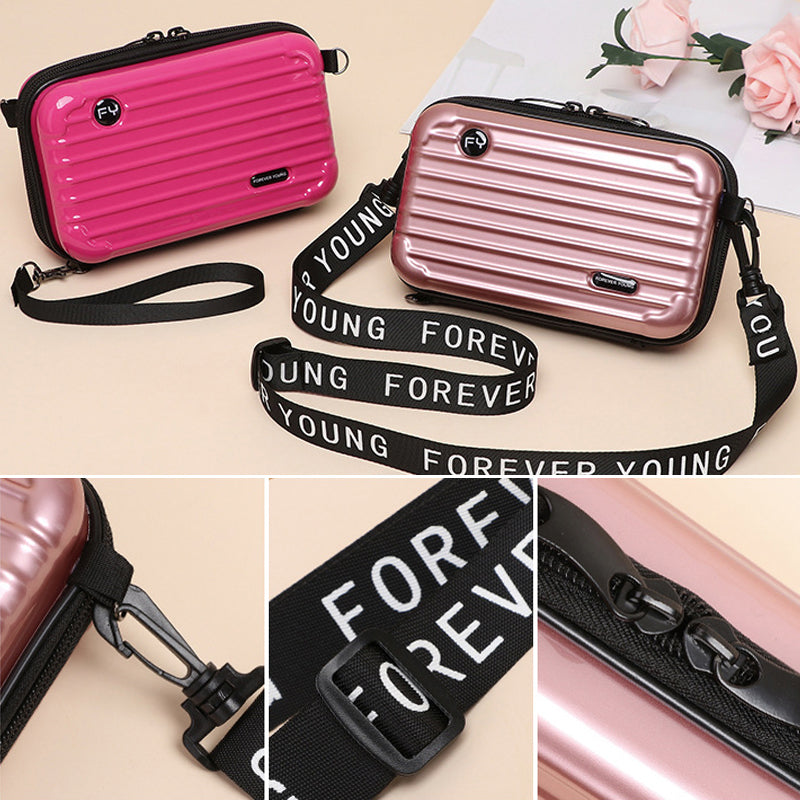 Mini bolso maleta para mujer