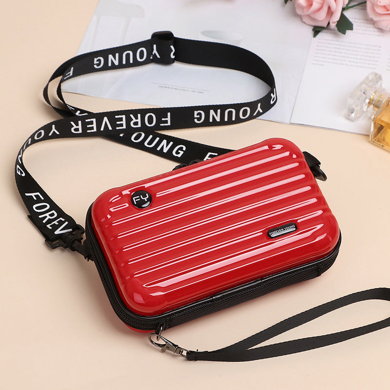 Mini bolso maleta para mujer