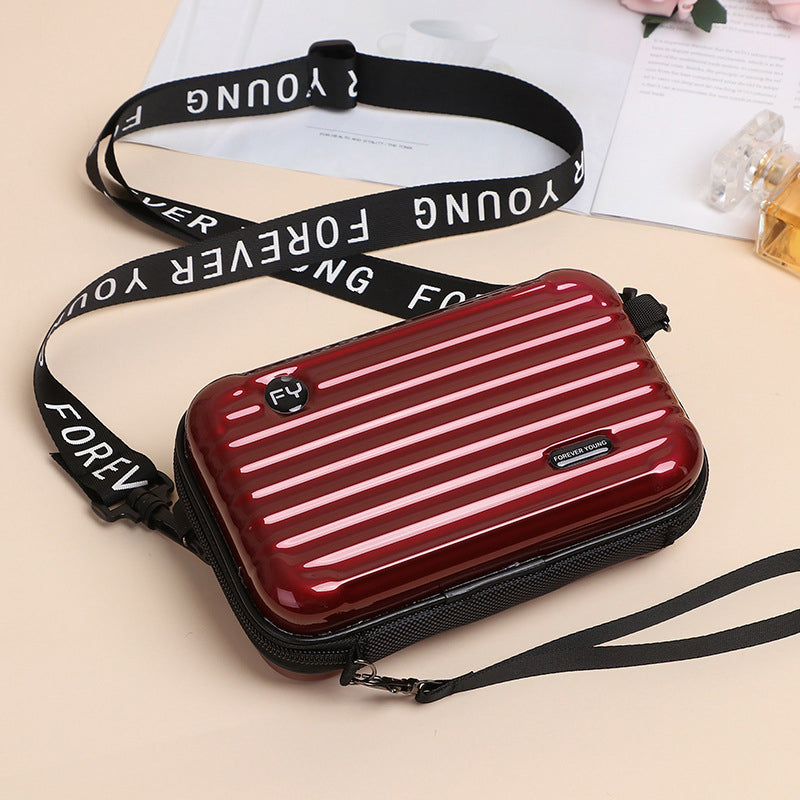 Mini bolso maleta para mujer