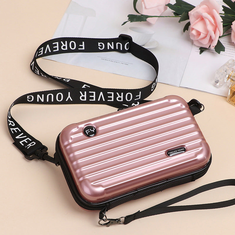 Mini bolso maleta para mujer