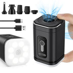 Mini bomba de aire AirFlare — compacta y potente para camping y viajes