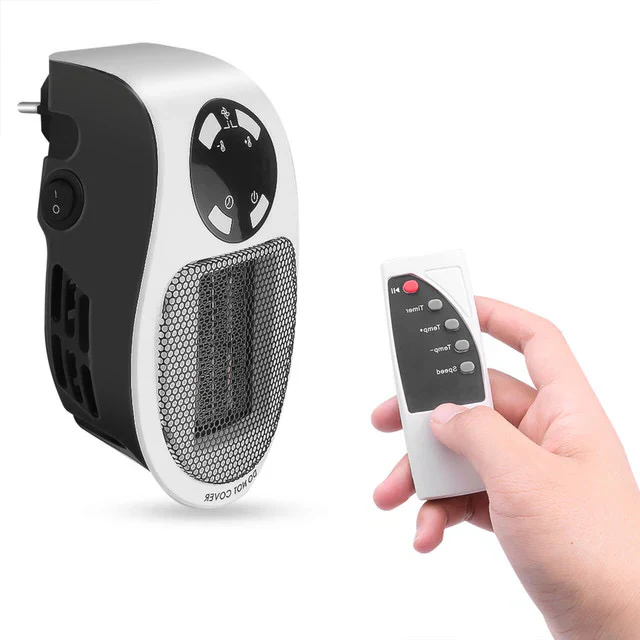 Mini calefactor eléctrico portátil de 500 W
