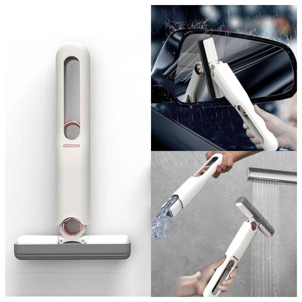 Mini fregona con escurridor automático para limpieza del hogar