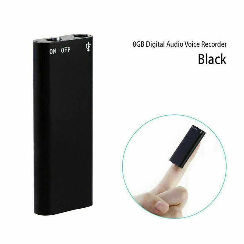 Mini grabadora de voz con memoria USB 8 GB