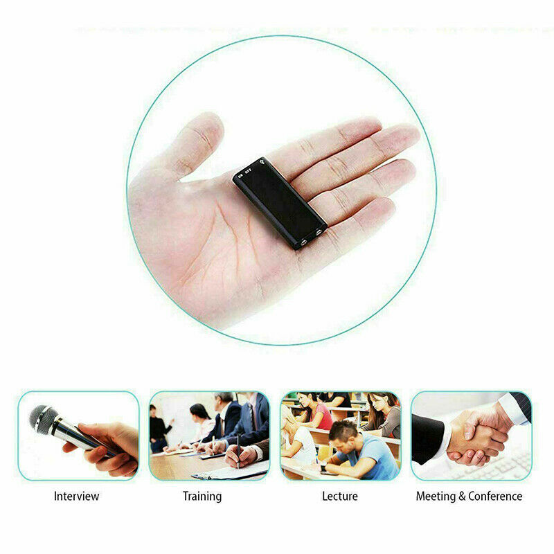 Mini grabadora de voz con memoria USB 8 GB