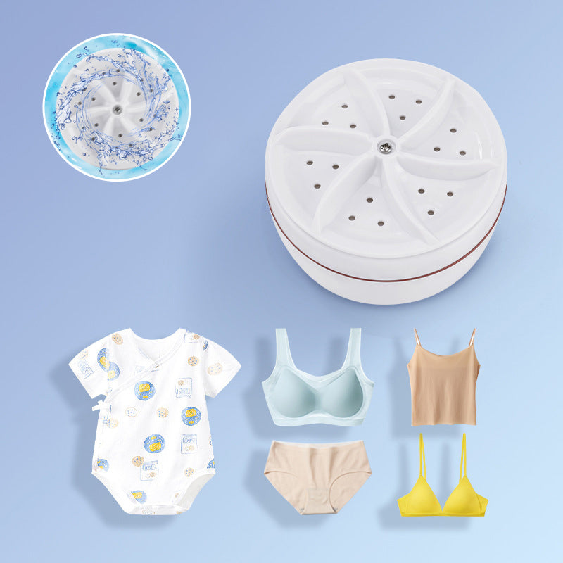 Mini lavadora portátil ultrasónica para el fregadero