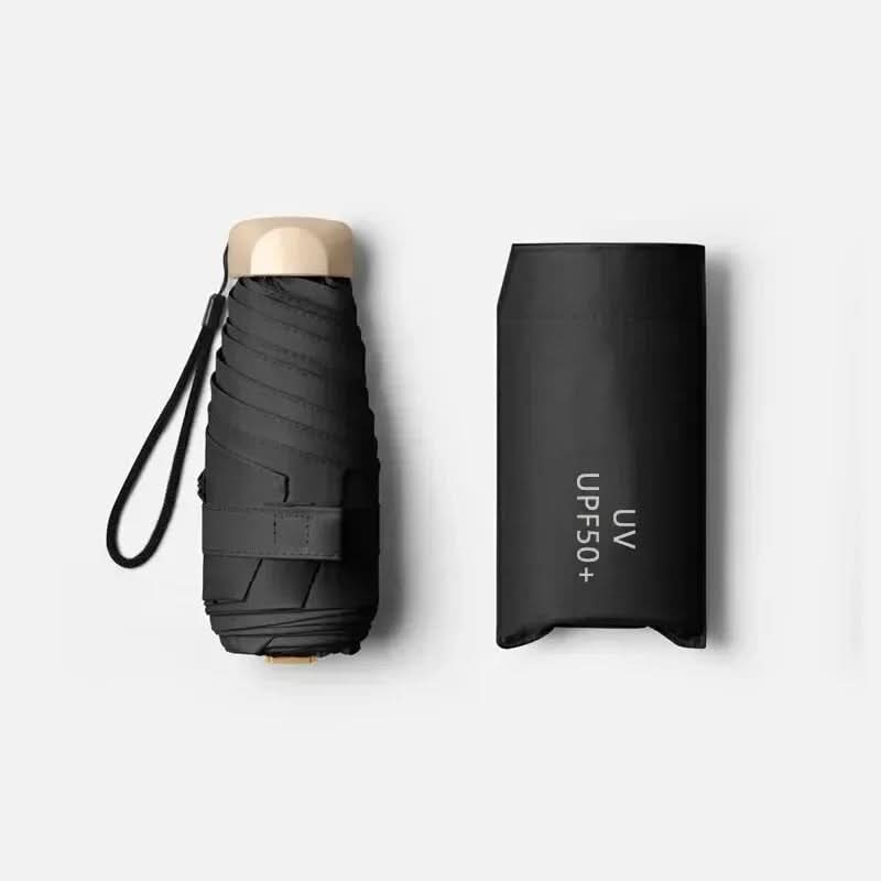 Mini paraguas plegable con protección UV y repelente al agua