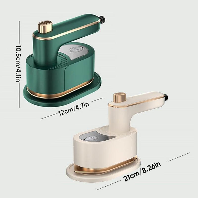 Mini plancha de viaje portátil vaporizadora 2 en 1
