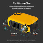 Mini proyector portátil para cine en casa