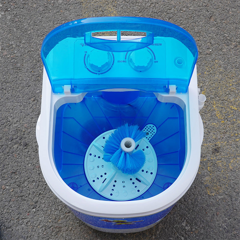 Mini secadora de ropa compacta