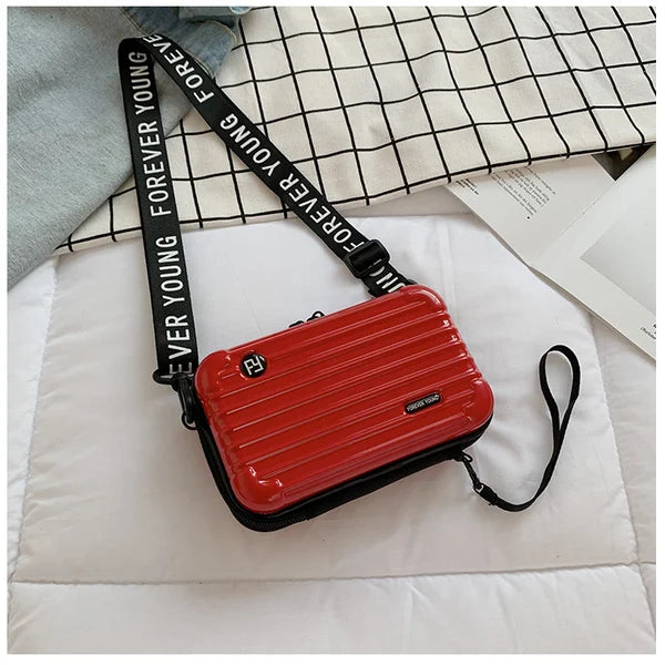 Minibolso tipo maleta elegante para uso diario