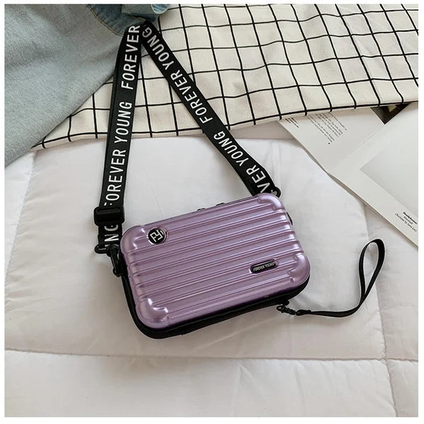 Minibolso tipo maleta elegante para uso diario