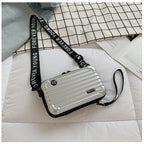 Minibolso tipo maleta elegante para uso diario