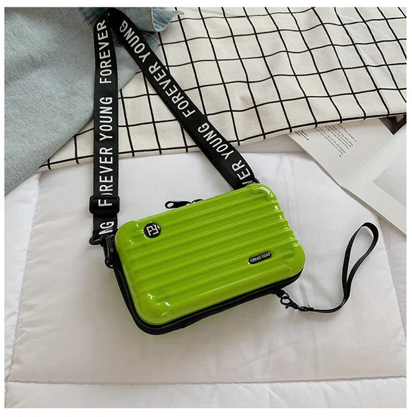 Minibolso tipo maleta elegante para uso diario