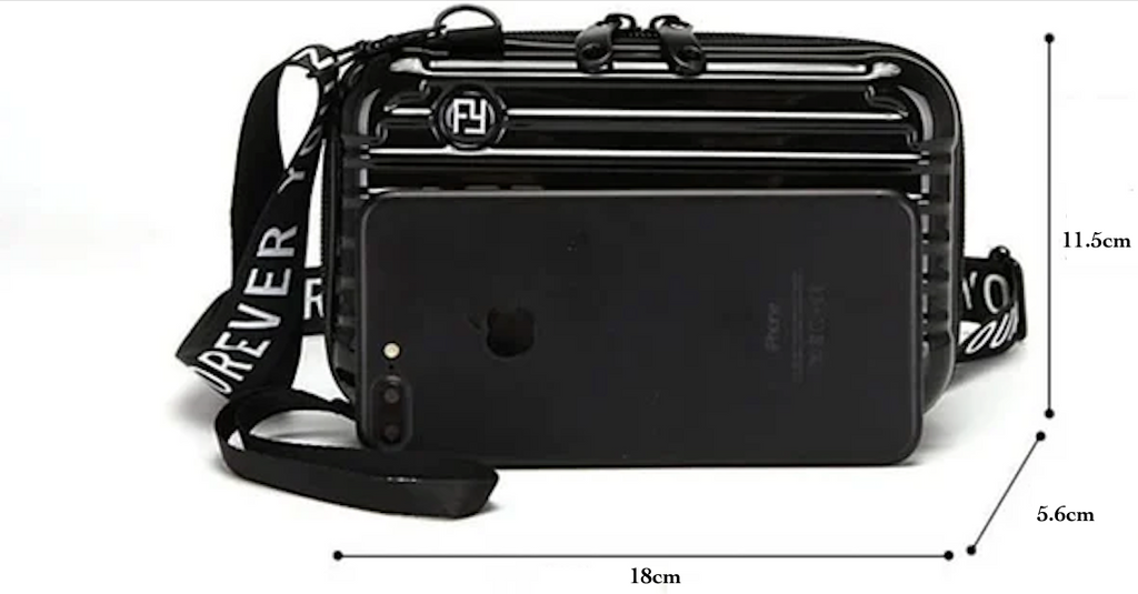Minibolso tipo maleta elegante para uso diario
