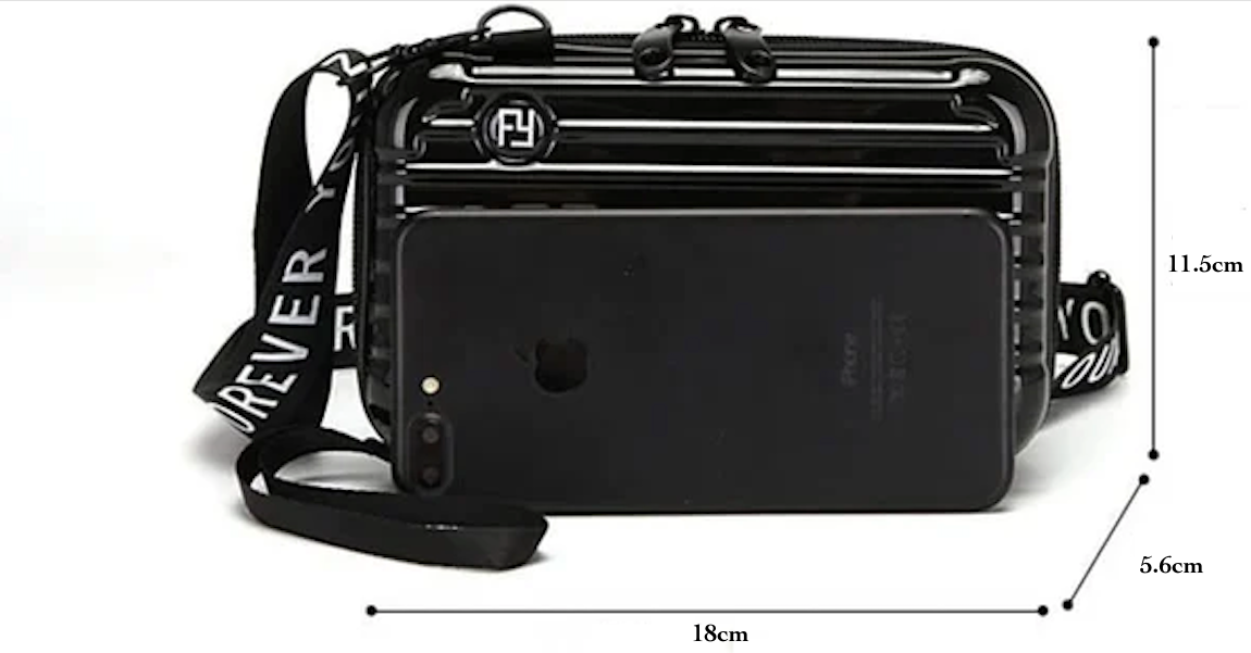 Minibolso tipo maleta elegante para uso diario
