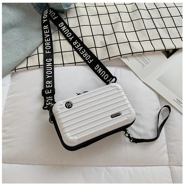 Minibolso tipo maleta elegante para uso diario