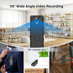 Minicámara con pinza para grabación de vídeo