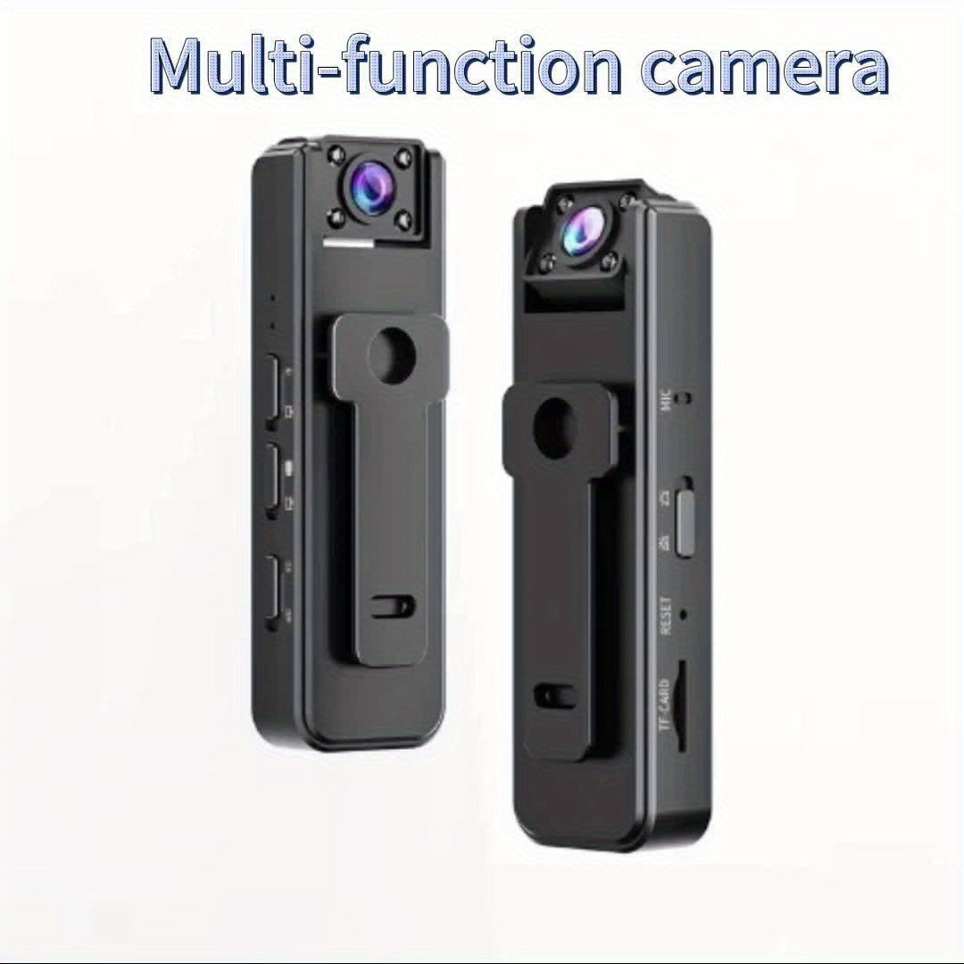 Minicámara con pinza para grabación de vídeo