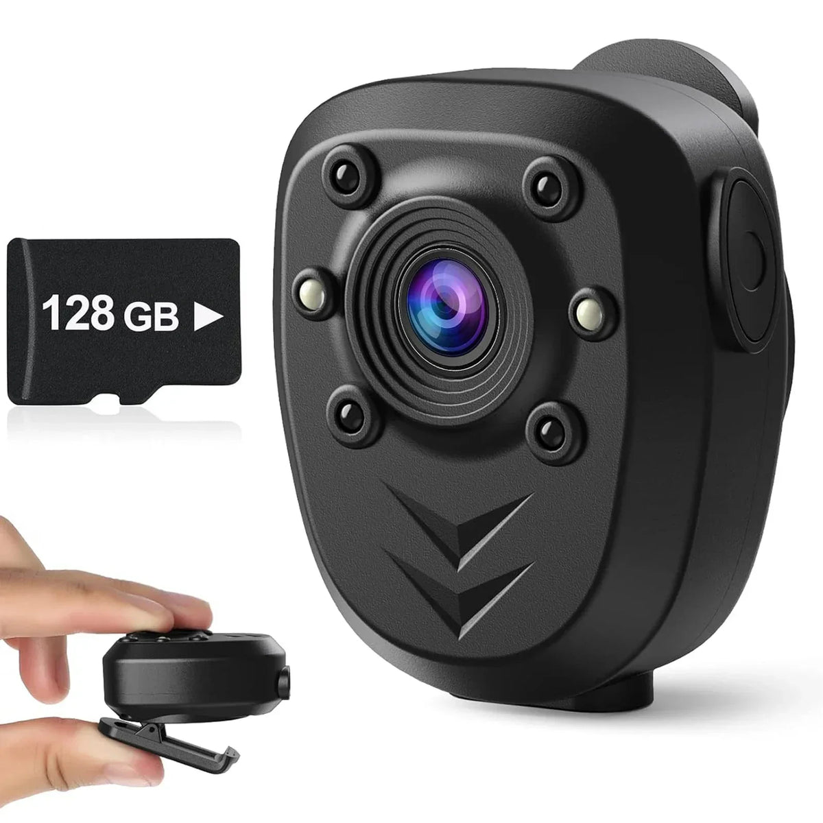 Minicámara de seguridad HD con visión nocturna
