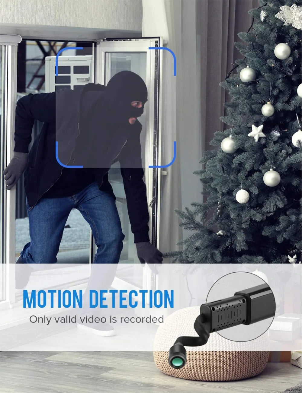 Minicámara de vigilancia HD USB