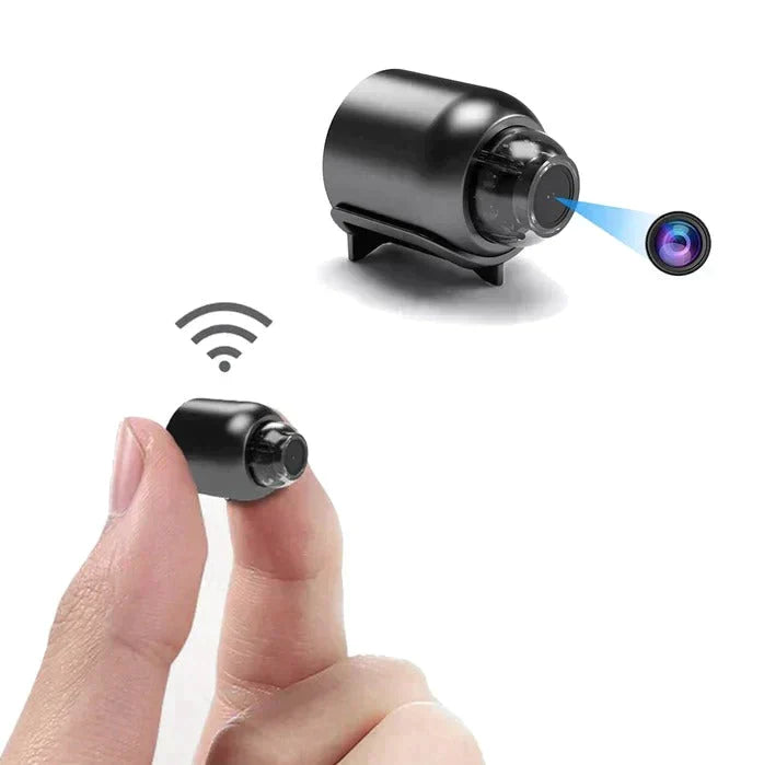 Minicámara WiFi de vigilancia con visión nocturna