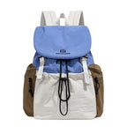 Mochila de colores contrastados, 20–35 L, tejido oxford