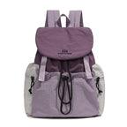 Mochila de colores contrastados, 20–35 L, tejido oxford
