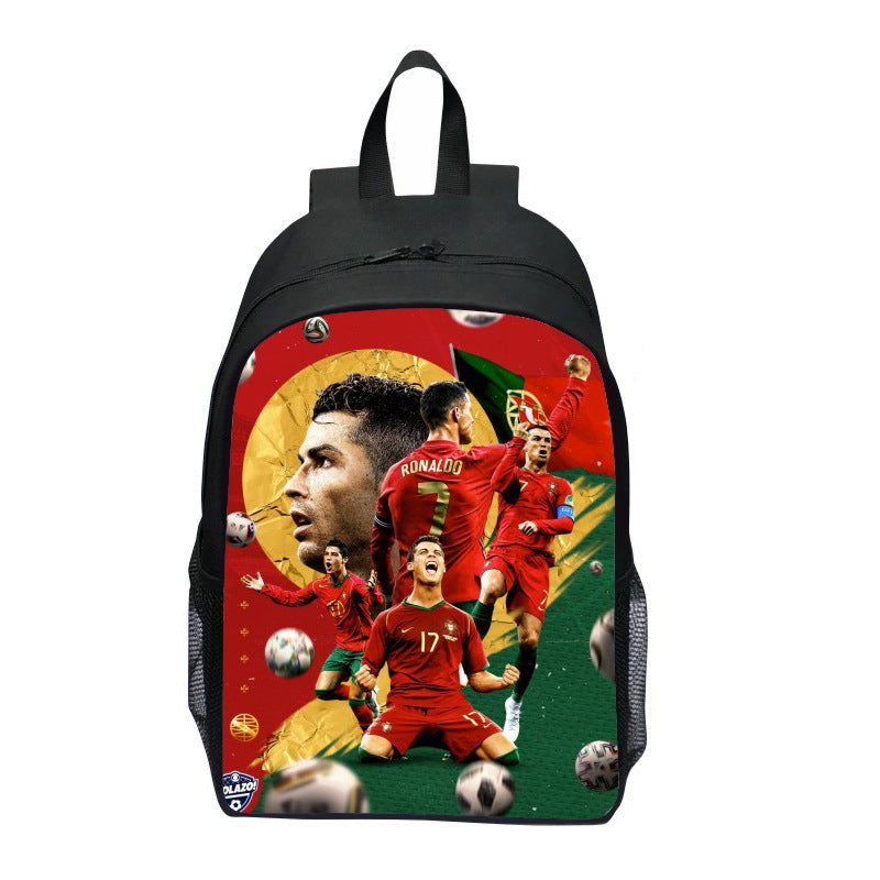 Mochila con llamativo motivo deportivo