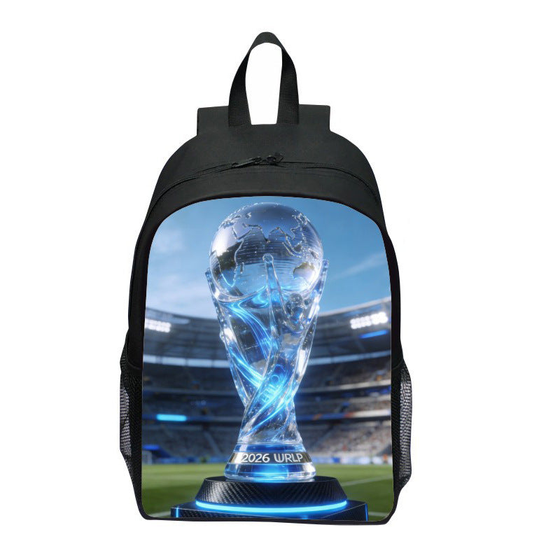 Mochila con llamativo motivo deportivo