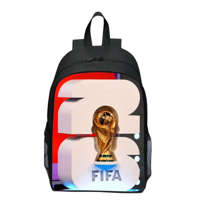 Mochila con llamativo motivo deportivo