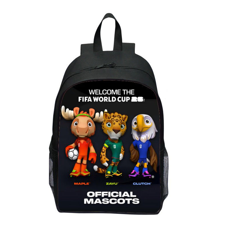 Mochila con llamativo motivo deportivo