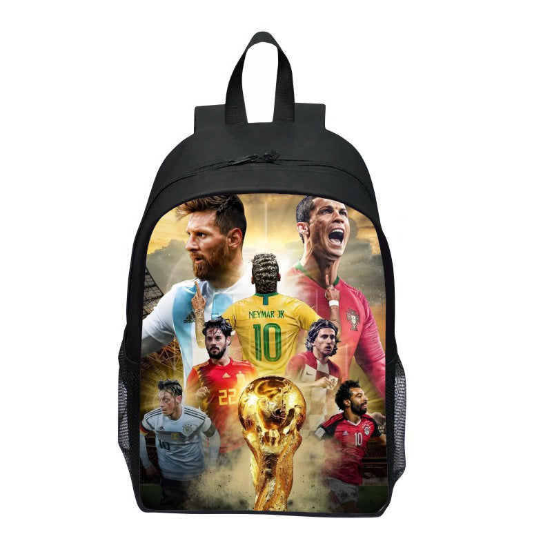 Mochila con llamativo motivo deportivo