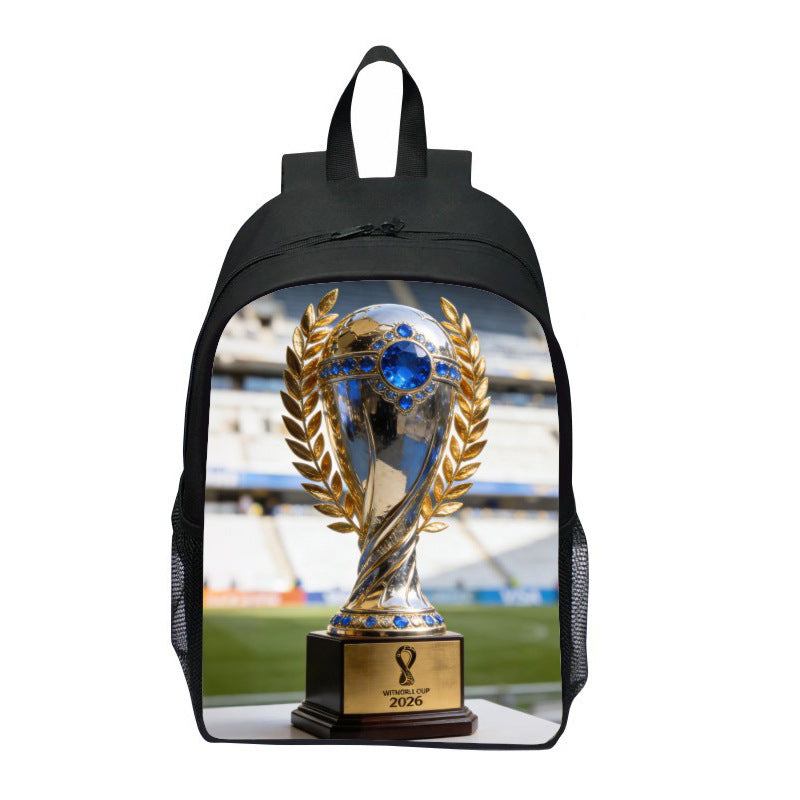 Mochila con llamativo motivo deportivo