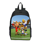 Mochila con llamativo motivo deportivo