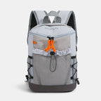 Mochila de mujer hasta 20 L en nylon con diseño patchwork