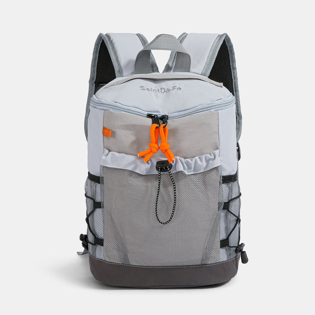 Mochila de mujer hasta 20 L en nylon con diseño patchwork