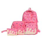 Mochila estampada impermeable de 56–75 L