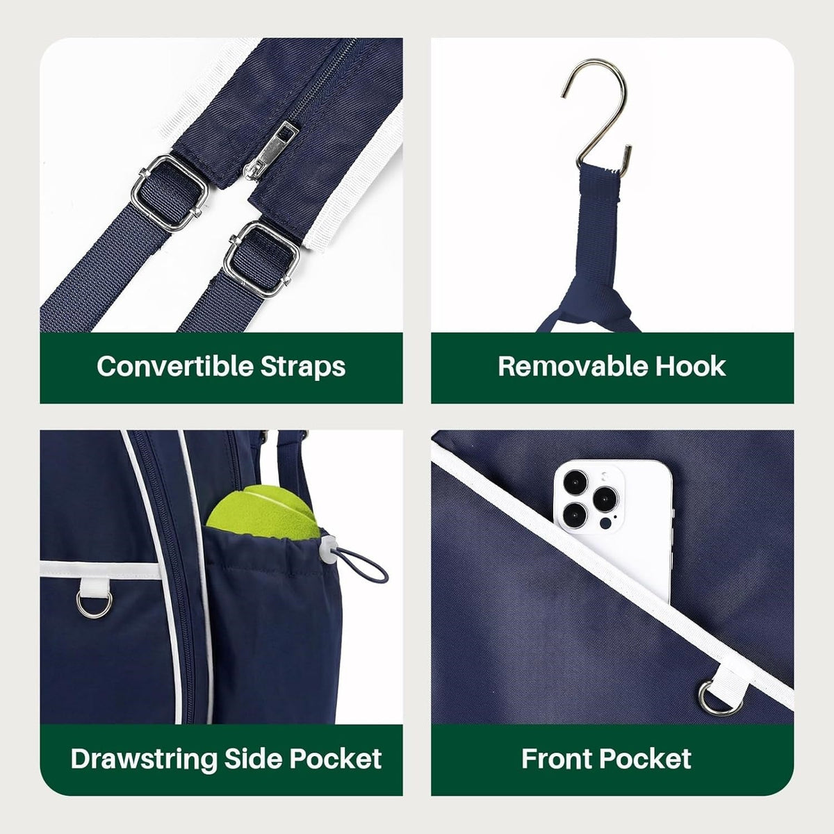 Mochila para raquetas de tenis 1789493520
