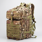 Mochila táctica de 49 litros con sistema MOLLE para senderismo y uso militar
