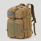 Mochila táctica de 49 litros con sistema MOLLE para senderismo y uso militar