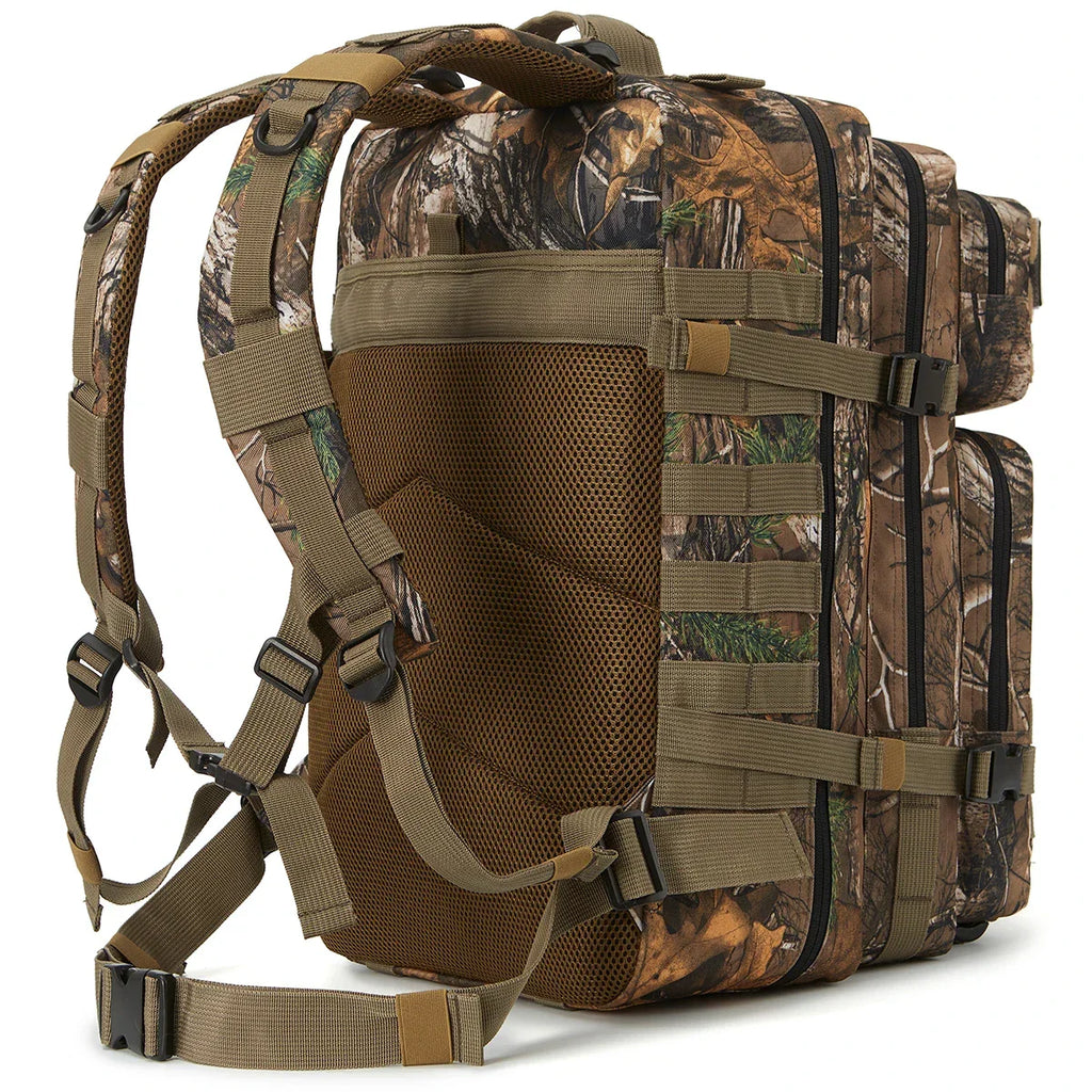 Mochila táctica TACTICO45 de 45 L con sistema Molle para 3 días de aventura
