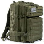 Mochila táctica TACTICO45 de 45 L con sistema Molle para 3 días de aventura