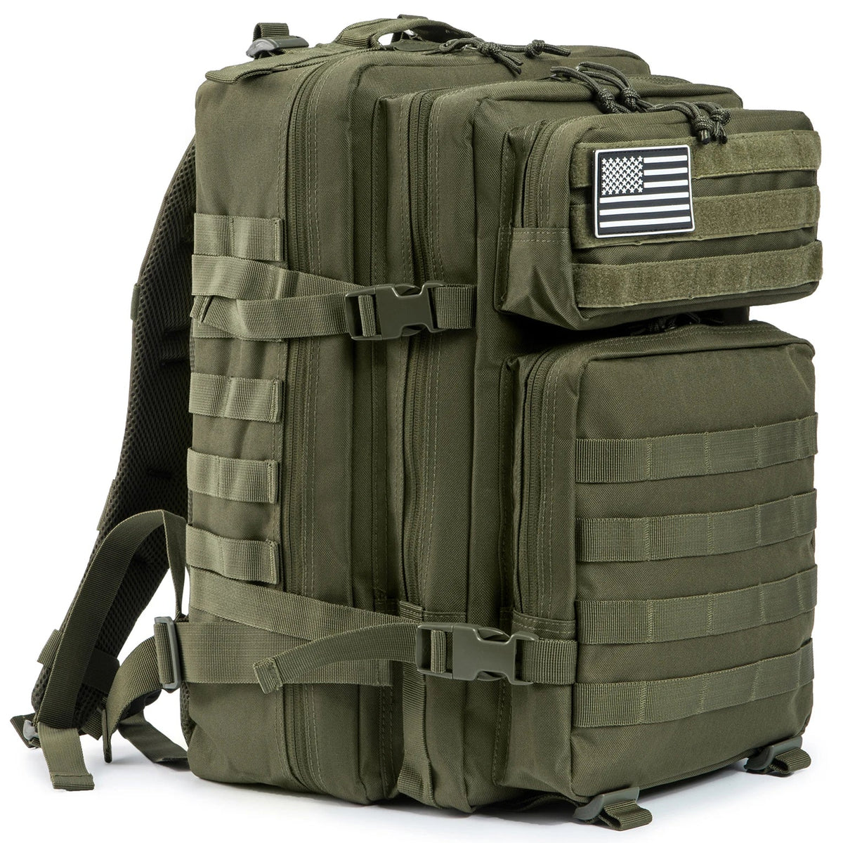 Mochila táctica TACTICO45 de 45 L con sistema Molle para 3 días de aventura