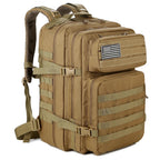 Mochila táctica TACTICO45 de 45 L con sistema Molle para 3 días de aventura