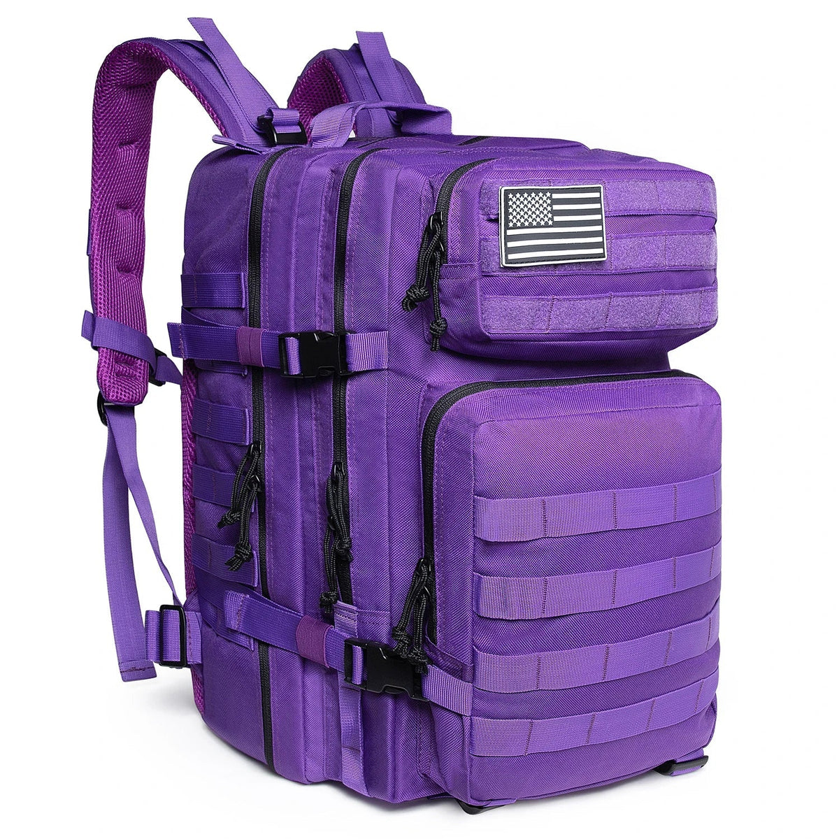 Mochila táctica TACTICO45 de 45 L con sistema Molle para 3 días de aventura