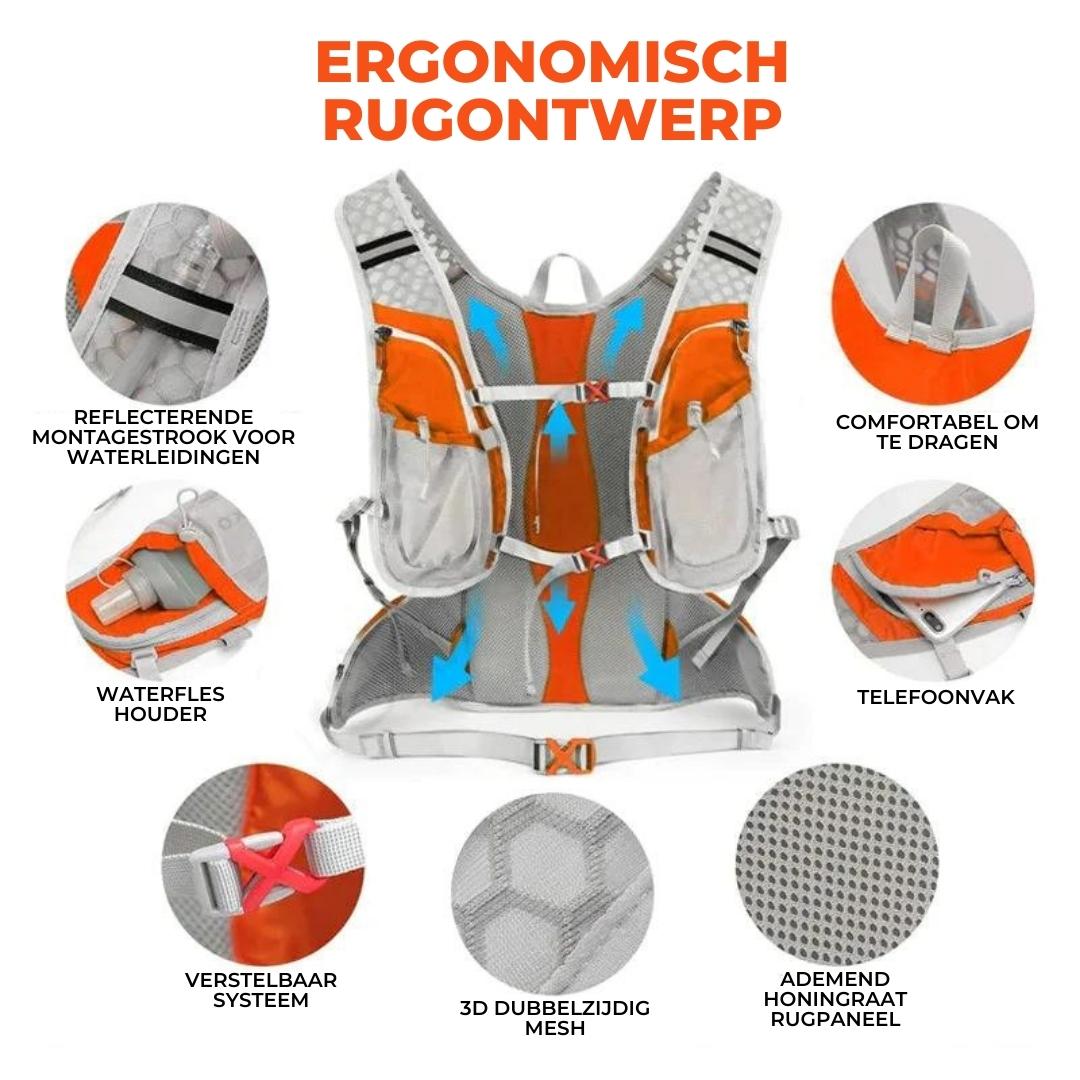 Mochila TravelLite ultraligera con depósito de hidratación integrado